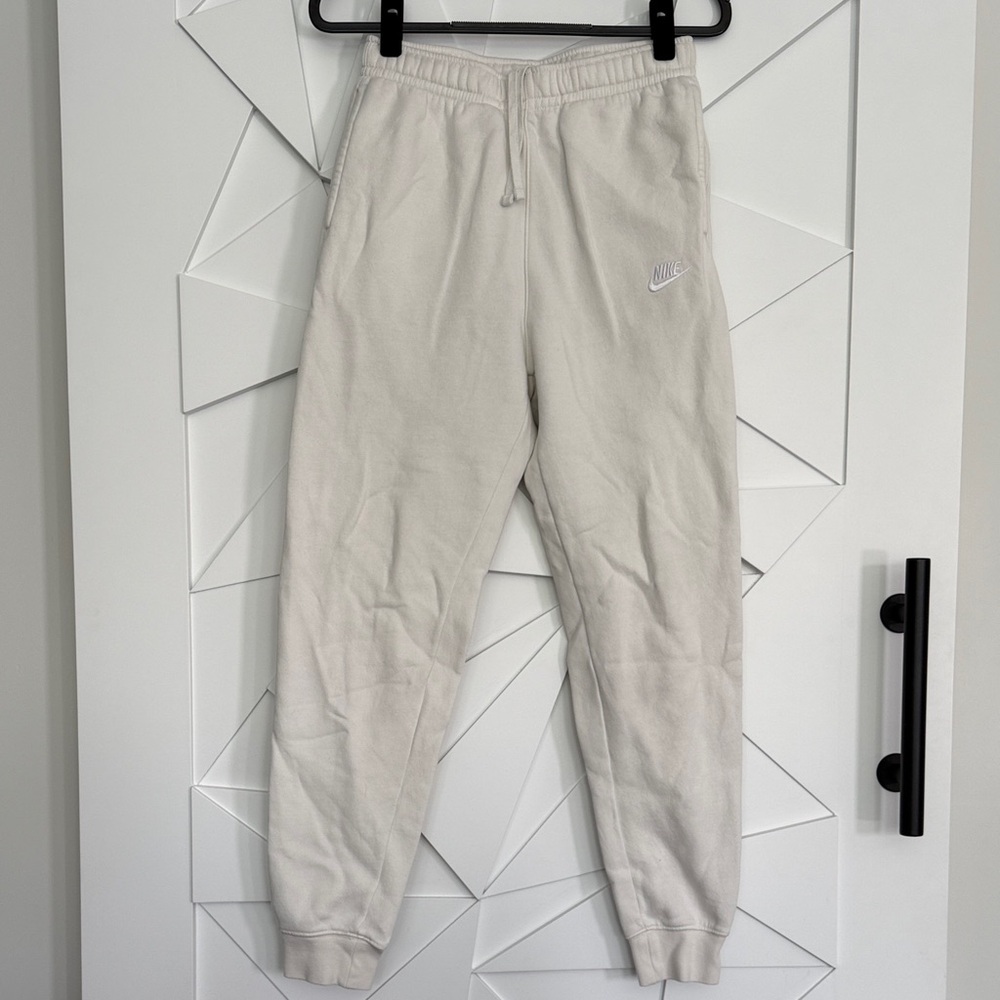 Nike Cream Drawstring Joggers